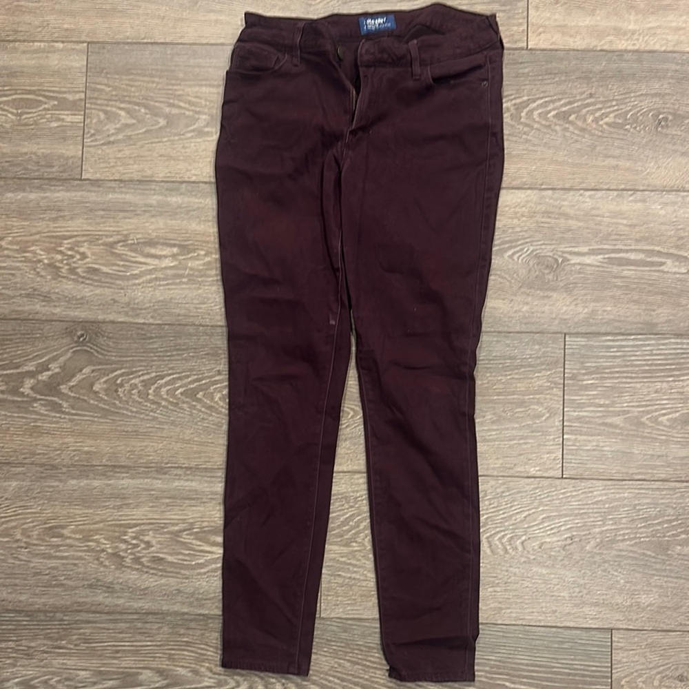 Old Navy Red Skinny Jeans